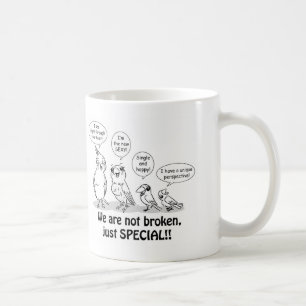 Special need birds coffee mug