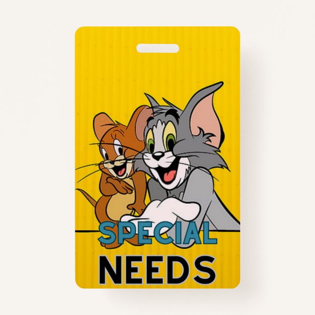 Special Needs Badge ID Badge (Front)