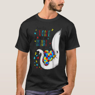 Special Needs Mom Elephant Autism Down Syndrome Cp T-Shirt