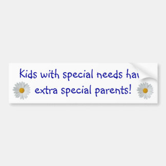 Special Needs Parents... Bumper Sticker
