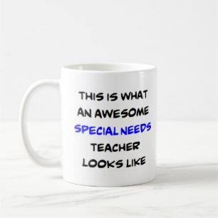 special needs teacher, awesome coffee mug