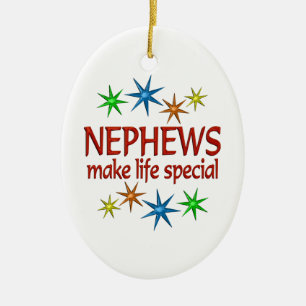 Special Nephew Ceramic Tree Decoration