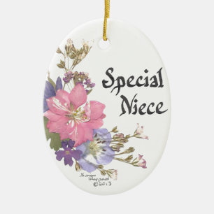 Special Niece Ceramic Tree Decoration