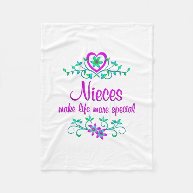 Special Niece Fleece Blanket (Front)