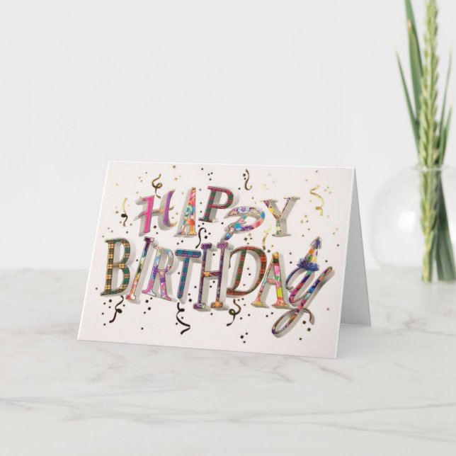 "SPECIAL NIECE" ON YOUR BIRTHDAY CARD (Front)