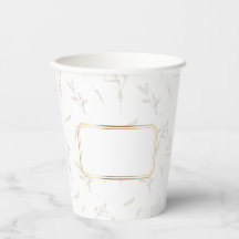 Special Occasion Customisable Paper cups