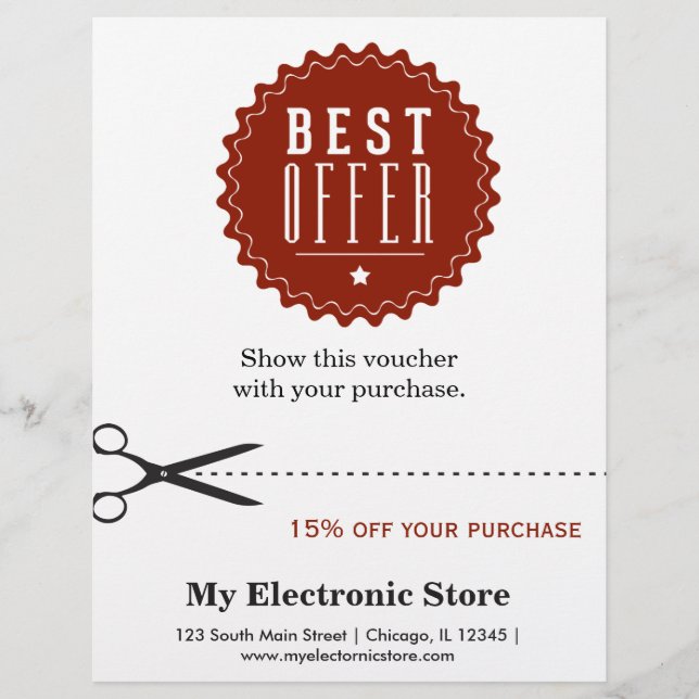 Special Offer Flyer (Front)