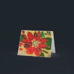 Special Olympics Southern California Notecard<br><div class="desc">Artwork created by Special Olympics Ventura Athlete Russel Santop. A portion of your purchase will be donated to Special Olympics Southern California.</div>