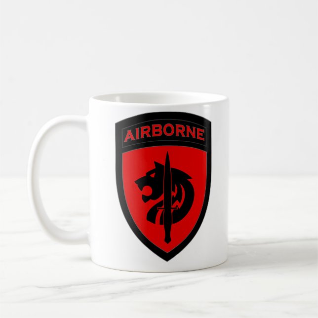 Special Operations Command - Airborne - Africa 1 Coffee Mug (Left)