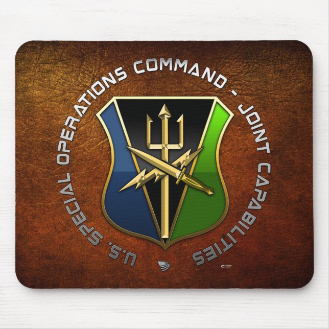 Special Operations Command – Joint Capabilities Mouse Pad (Front)
