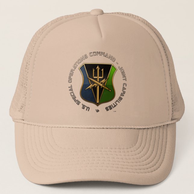 Special Operations Command – Joint Capabilities Trucker Hat (Front)