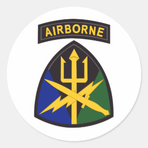 Special Operations Command Joint Forces Command Classic Round Sticker