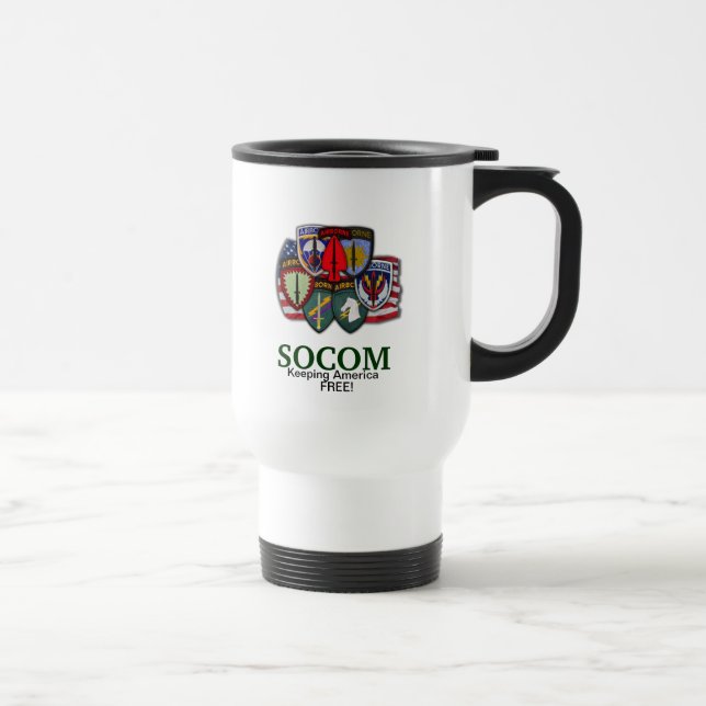 special operations command patches mug (Right)