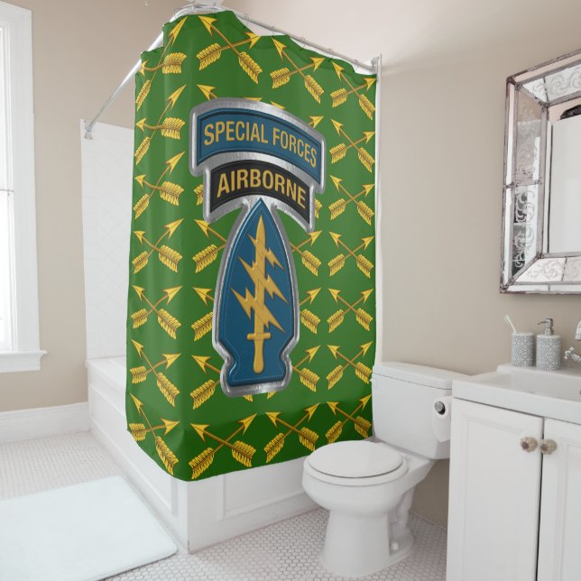 Special Operations Shower Curtain (In Situ)
