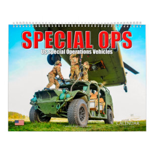 SPECIAL OPS - US Special Operations Vehicles Calendar