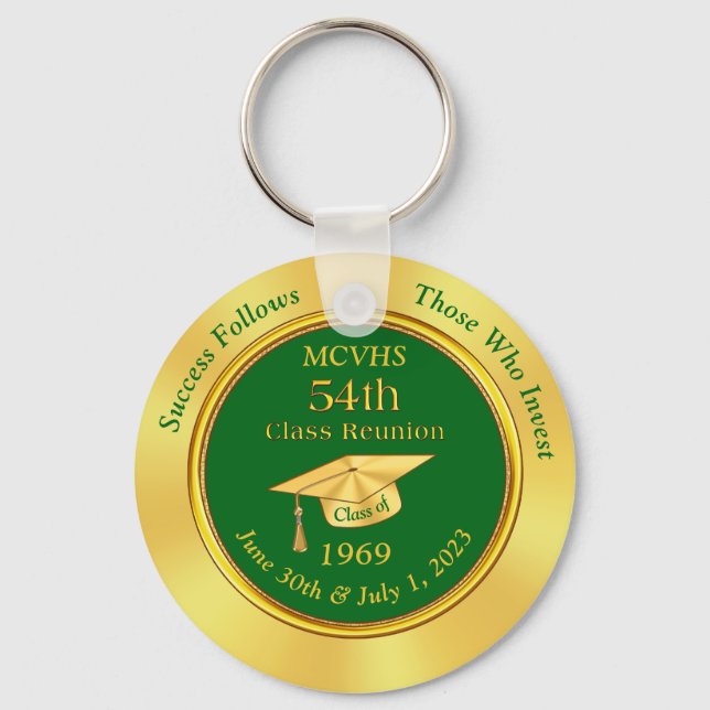 Special Order, 54th Class Reunion Keychains (Front)