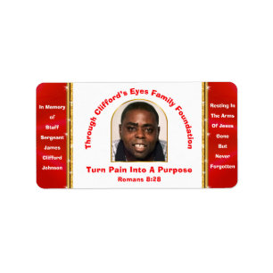 Special Order, Address Labels Clifford's Eyes