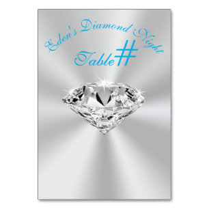 Special Order for Eden's Bat Mitzvah, Table Card