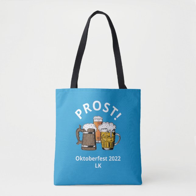SPECIAL ORDER LK Blue Beers OKTOBERFEST Tote Bag (Front)