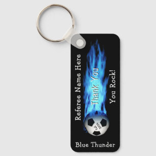 Special Order, Soccer Referee Keychains, Custom Key Ring