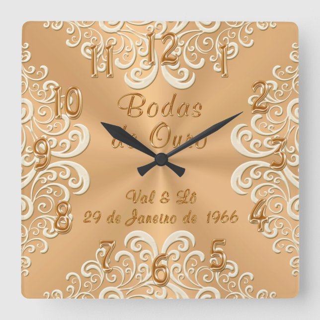 Special Orders 50th Anniversary Clocks (Front)