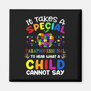 Special Paraprofessional Autism Awareness Magnet