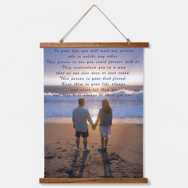 SPECIAL PERSON HANGING TAPESTRY (Front)