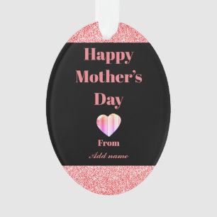 Special personalised mother’s day orniment gift ornament