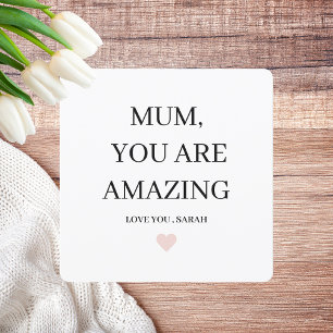 Special Personalised MUM You Are Amazing Gift