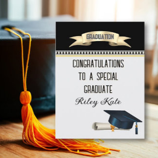 Special! Personalized graduation Card
