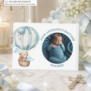 Special Photo Boy's Baptism Favour Magnet