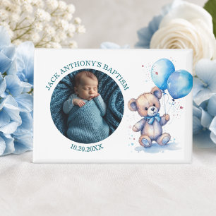 Special Photo Boy's Baptism Favour Magnet