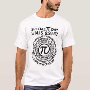 Special Pi Day 2015, Spiral T-Shirt