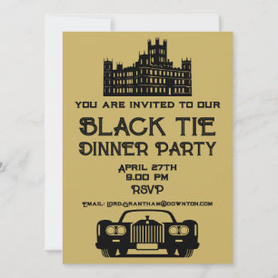 Special Posh Dinner Party Invites
