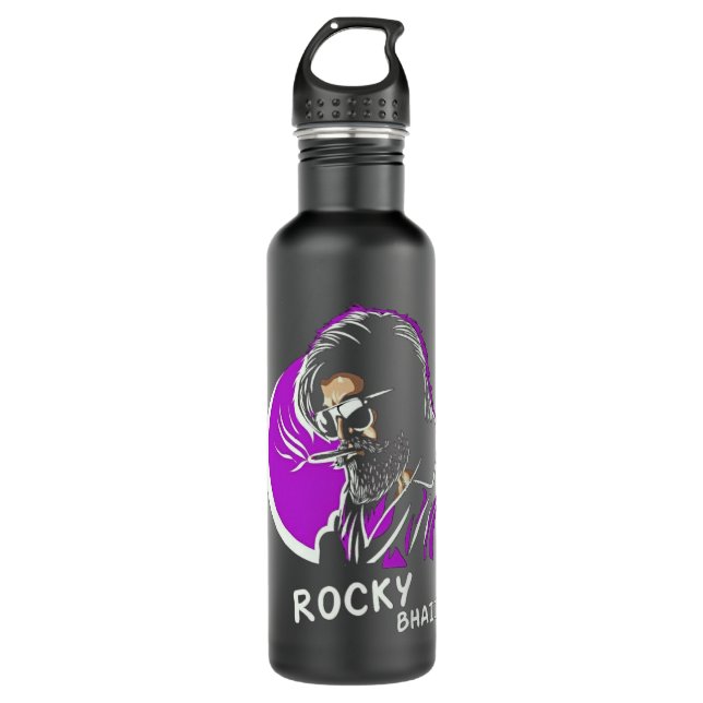 Special Present Action Movie Kgf Yash  Gifts Best  710 Ml Water Bottle (Front)