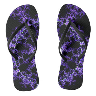 Special Purple & Black Thongs
