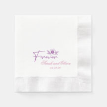 Special Purple Pur Wedding Floral 