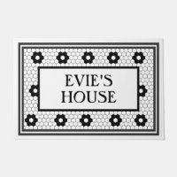 Special request 3 Black and White Tile Design