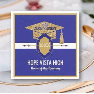 Special Reunion!  50th class reunion napkins