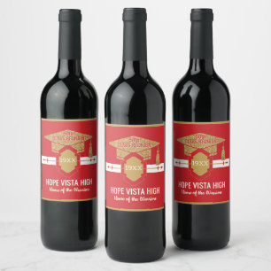 Special Reunion!  50th class reunion  Wine Label