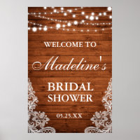 Special - Rustic Bridal Shower 20x30