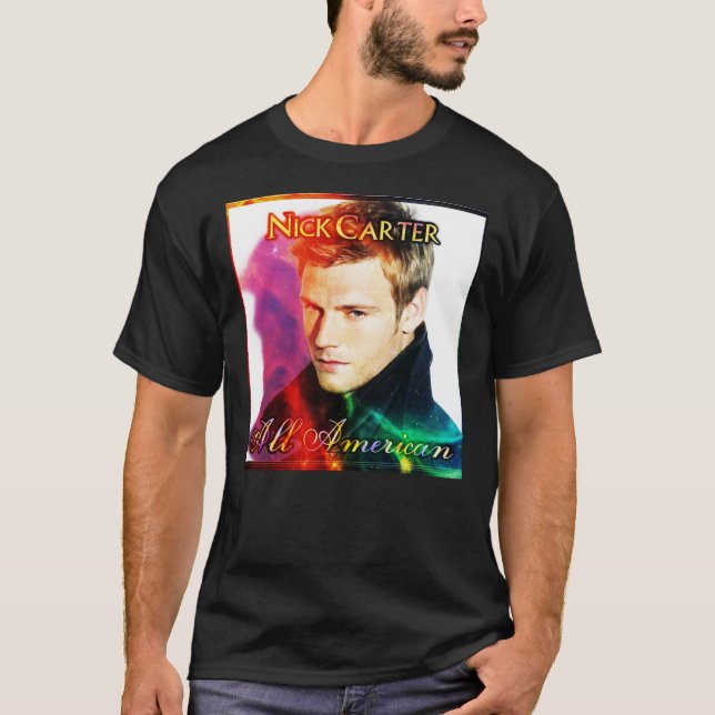 Special Singer Man Country Nick Carter Redeki Tren T-Shirt (Front)