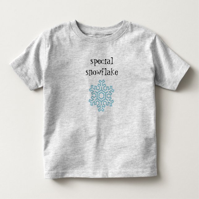 Special Snowflake toddler t-shirt (Front)