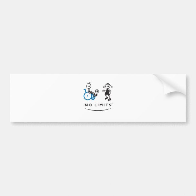 Special Soccer Boy Bumper Sticker (Front)