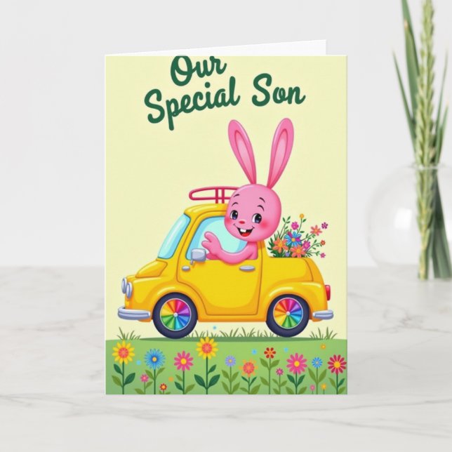 Special Son Happy Ride Card (Front)