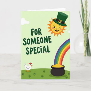 Special St Patricks Day Card