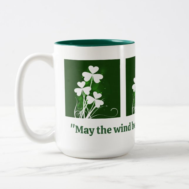 Special St. Patrick's Day Coffee Mug (Left)