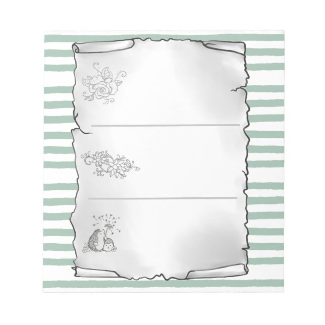 special sticker notepad (Front)