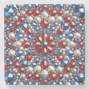 Special stone coaster with Netherlands Colours