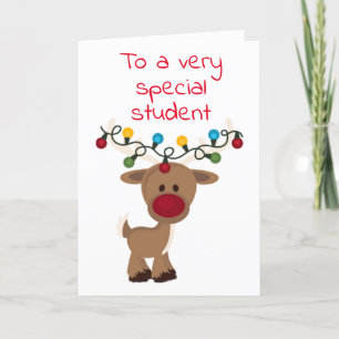 **SPECIAL STUDENT** FOR CHRISTMAS HOLIDAY CARD
